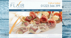 Desktop Screenshot of flaircatering.co.uk